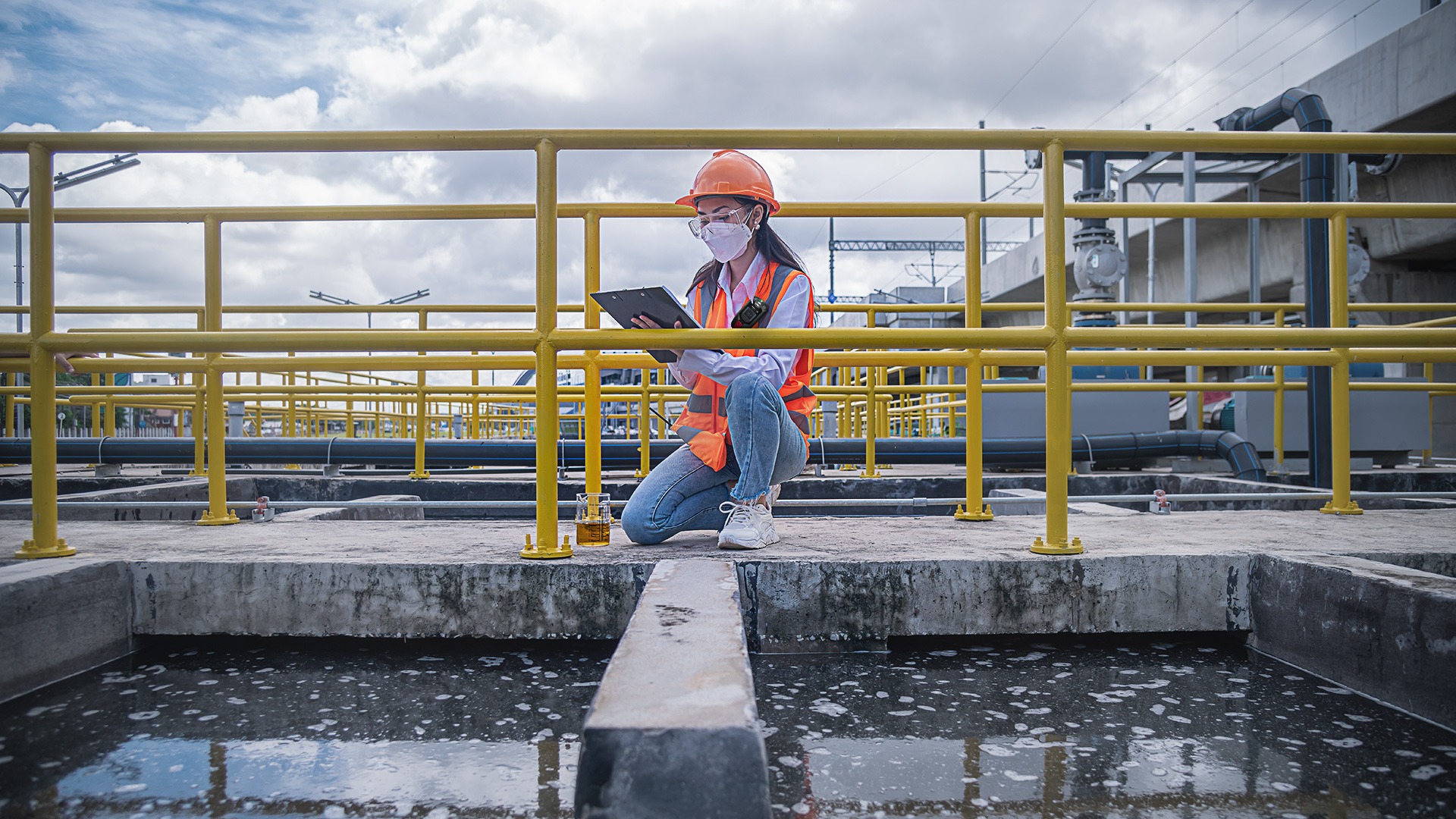 connectivité des dispositifs de sécurité dans les eaux usées