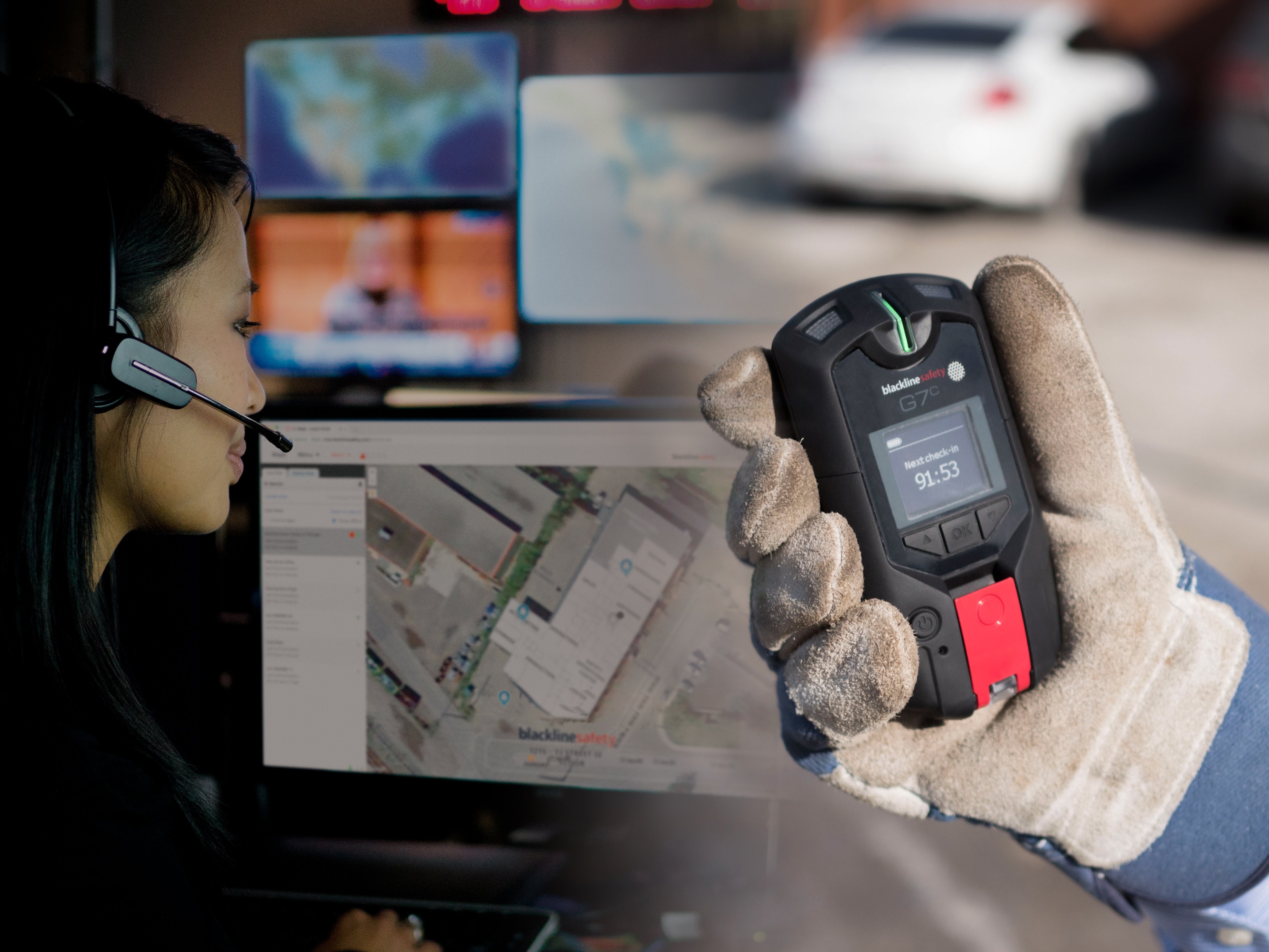 Cartouche standard G7c dans gant avec SOC