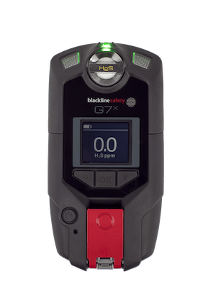 G7x avant avec cartouche à gaz unique H2S