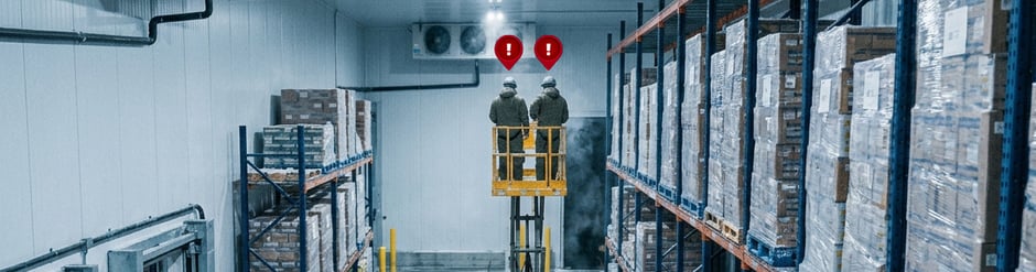 Blackline's SOS alarm triggered emergency services to rescue two workers from a freezer.