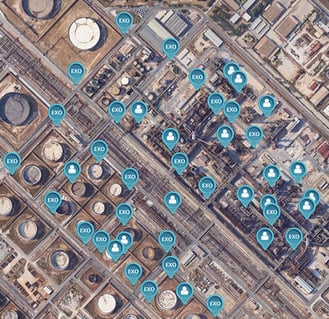 cartographie aérienne - EXO - GPS