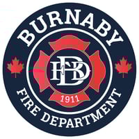 Logo du service d'incendie de Burnaby