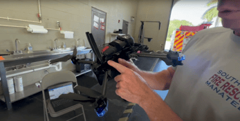 Les pompiers de Southern Manatee font preuve de créativité et montrent comment ils ont installé un G7 sur un drone pour détecter les fuites de gaz.