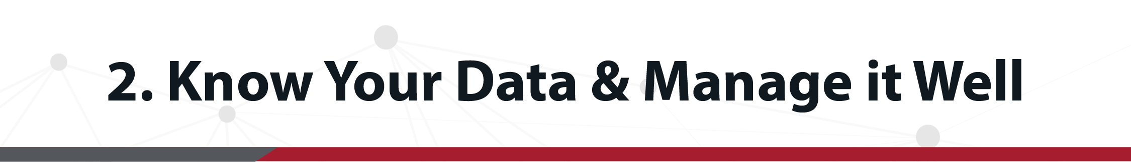 Connaissez vos données de sécurité connectées et gérez-les efficacement