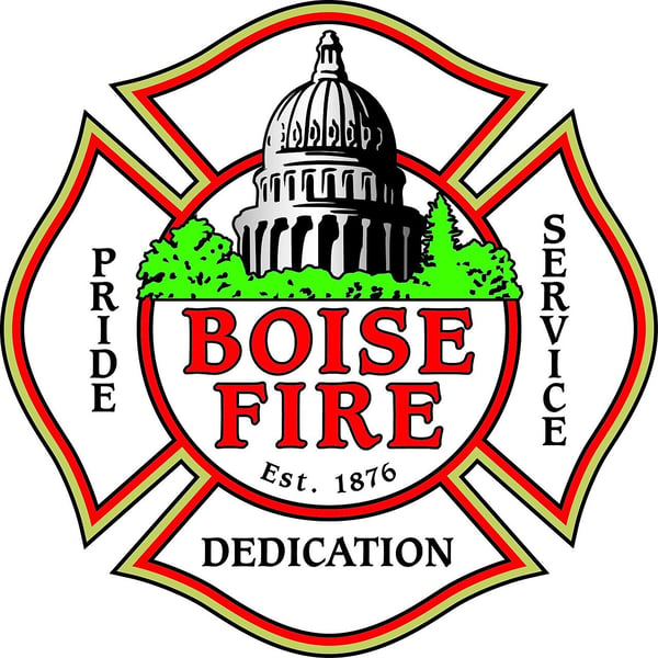 Logo des pompiers de Boise
