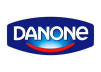 Logo de la marque Danone