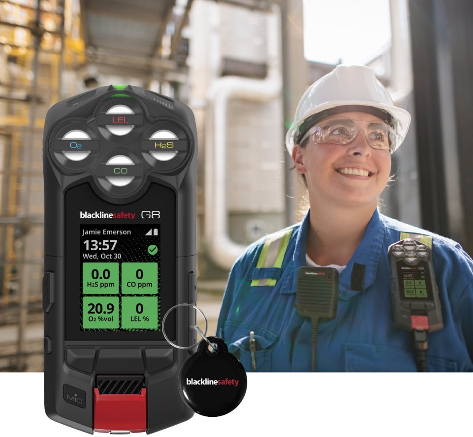 G8 combine des alertes en temps réel, une communication radio intégrée et des données directement transmises au cloud pour assurer la sécurité de vos employés.