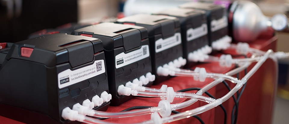 Système de détection de gaz Blackline Safety G7 Insight