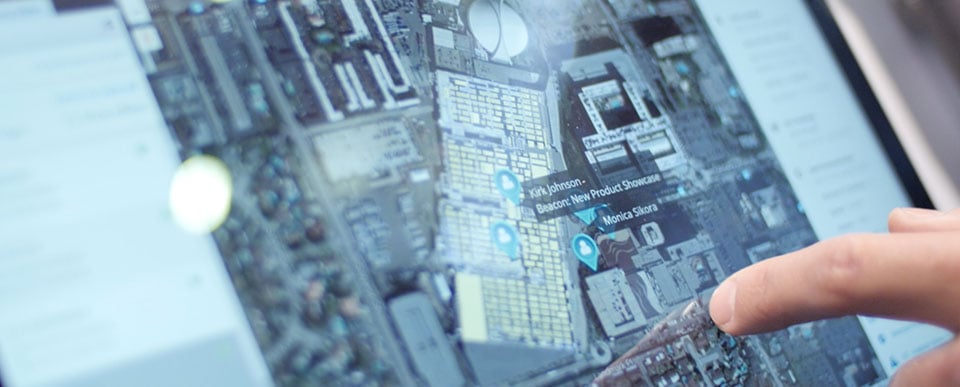 Blackline Safety lance G7 Connected Safety lors du congrès et salon NSC. Portail de surveillance Blackline Live.