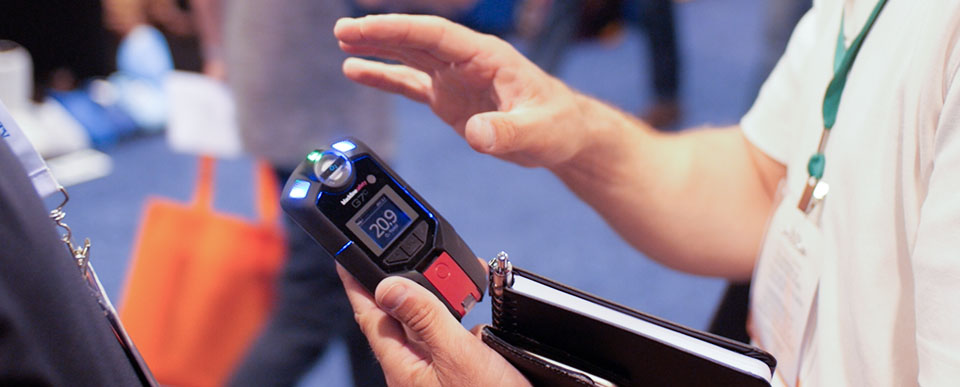 Blackline Safety a présenté G7 en direct lors du congrès et salon NSC, notamment notre fonctionnalité de confirmation d'alerte LiveResponse.