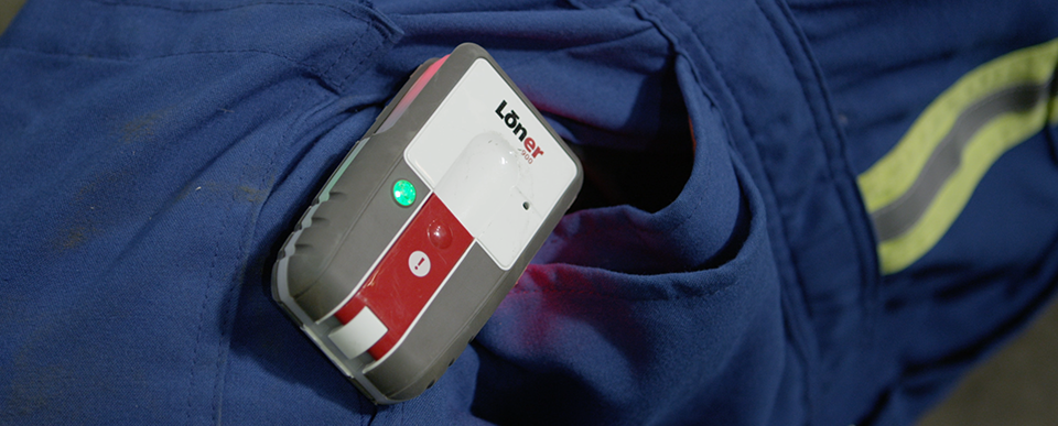 Images du blog - Alerte de chute détectée par Blackline Safety sur l'appareil Loner 900 pour travailleurs isolés