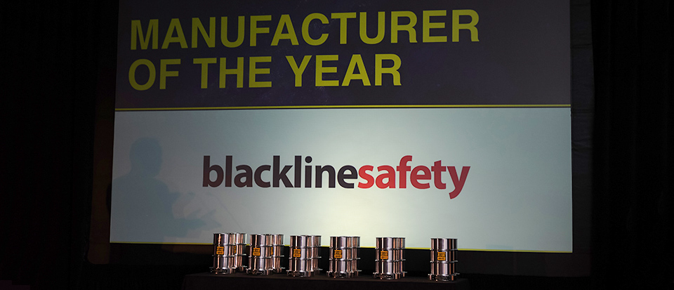 Blackline Safety est nommé Fabricant de l'année lors des Oil & Gas Awards 2018