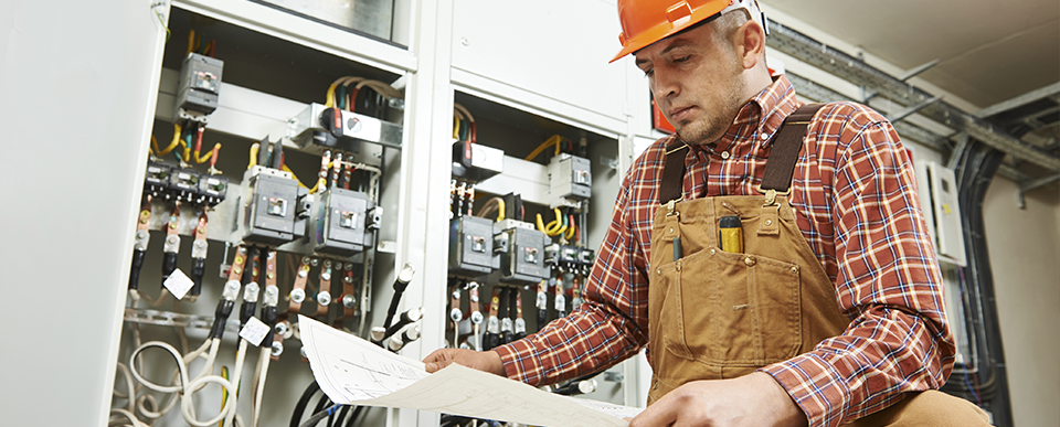 Images du blog - boîtier électrique ouvert